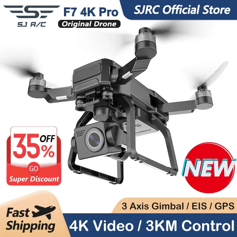 SJRC F7 4K PRO Kamera Drone GP - Drone Camera Professional incelemesi ve fiyatı
