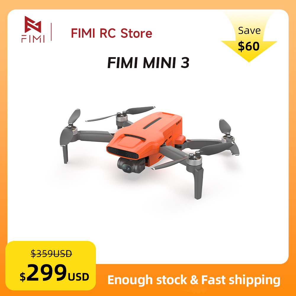 FIMI MINI 3 Kamera Drone 4K 60 - Drone Camera 4K incelemesi ve fiyatı